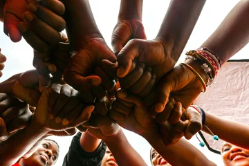 Children hands in